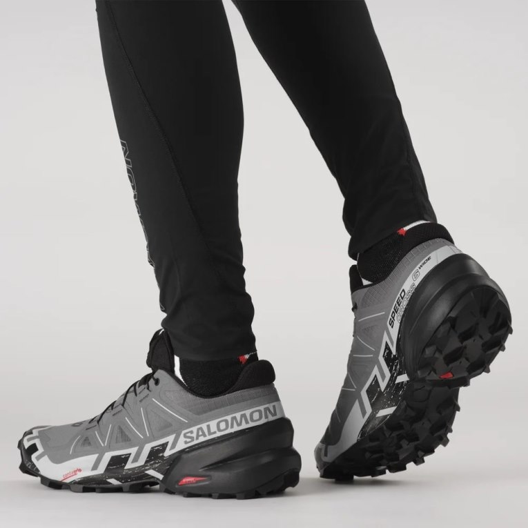 Salomon Speedcross 6 Wide Men's Trail Running Shoes Grey | CA 67V43